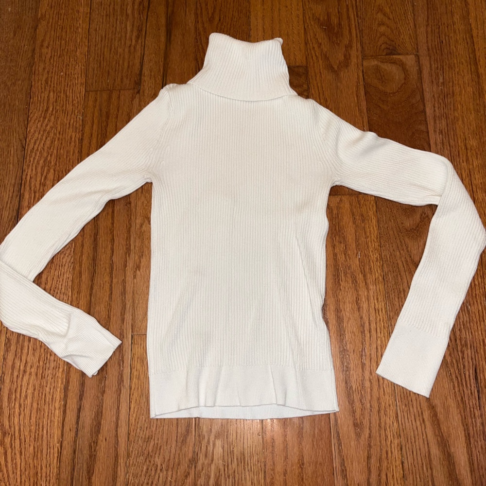 Slim & flattering turtle neck long sleeve sweater
